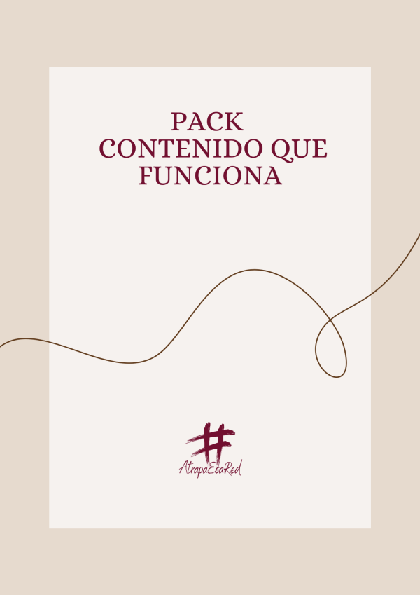 Pack Contenido que Funciona -  Copywriting, Estrategia y Gestión de Redes